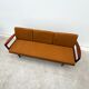 Three-seater sofa by Tove & Edvard Kindt-Larsen for Gustav Bahus in teak, Norway 1960.