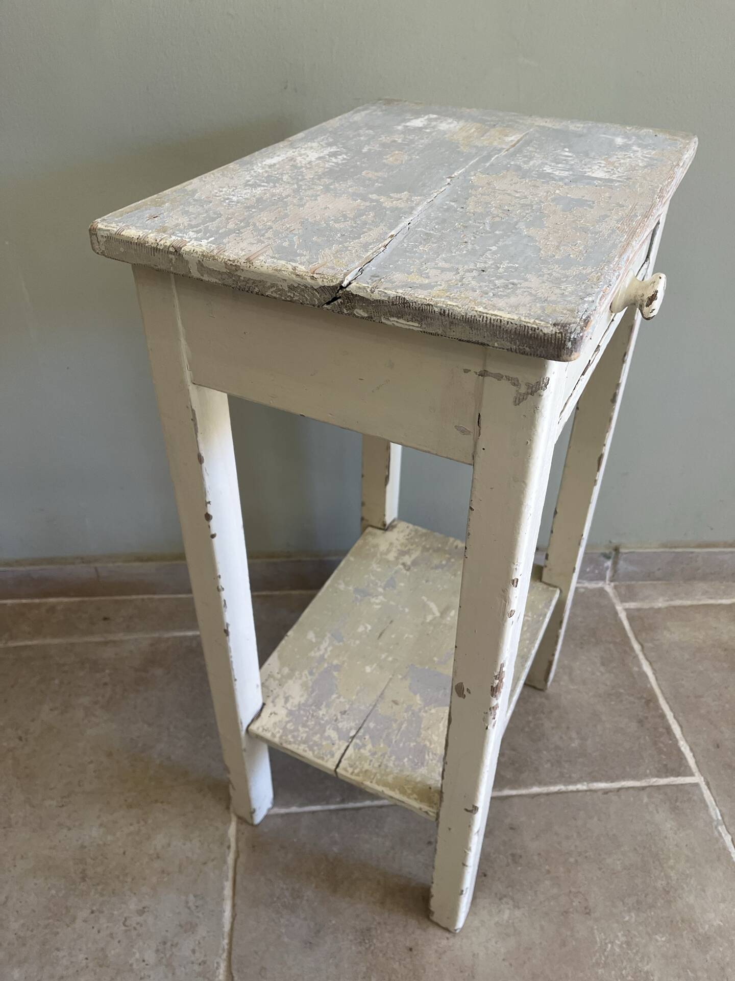Console ancienne esprit maison de campagne 