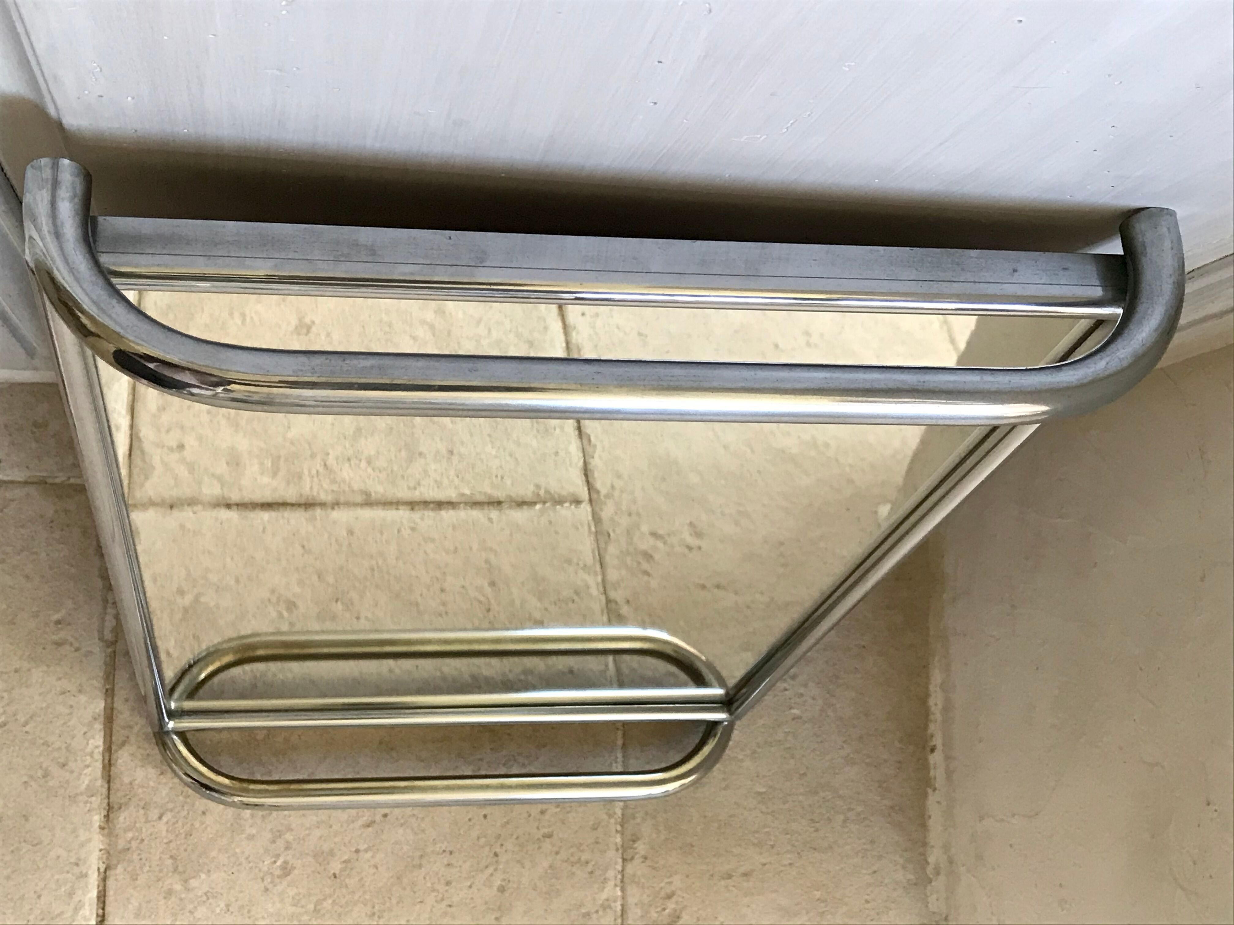 Art deco mirror tray 59x36cm