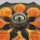 1960s/1970s Ceramic Wall Sconce, Mid-Century Space Age Design