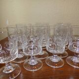10 Verres en cristal