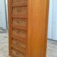 Commode haute rotin années 60
