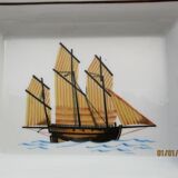 Hermes ashtray porcelain