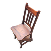 Franklin ladder chair / library chair / 4-step ladder chair / folding step stool chair