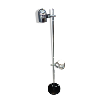 Chrome Floor Lamp By Josef Hurka For Lidokov 60s