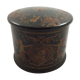 Napoleon III boiled cardboard round box