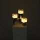 Table lamp with Murano glass shades by Gaetano Sciolari