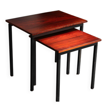 Set of 2 nesting tables by Cees Braakman.