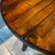 Side table with tapered legs