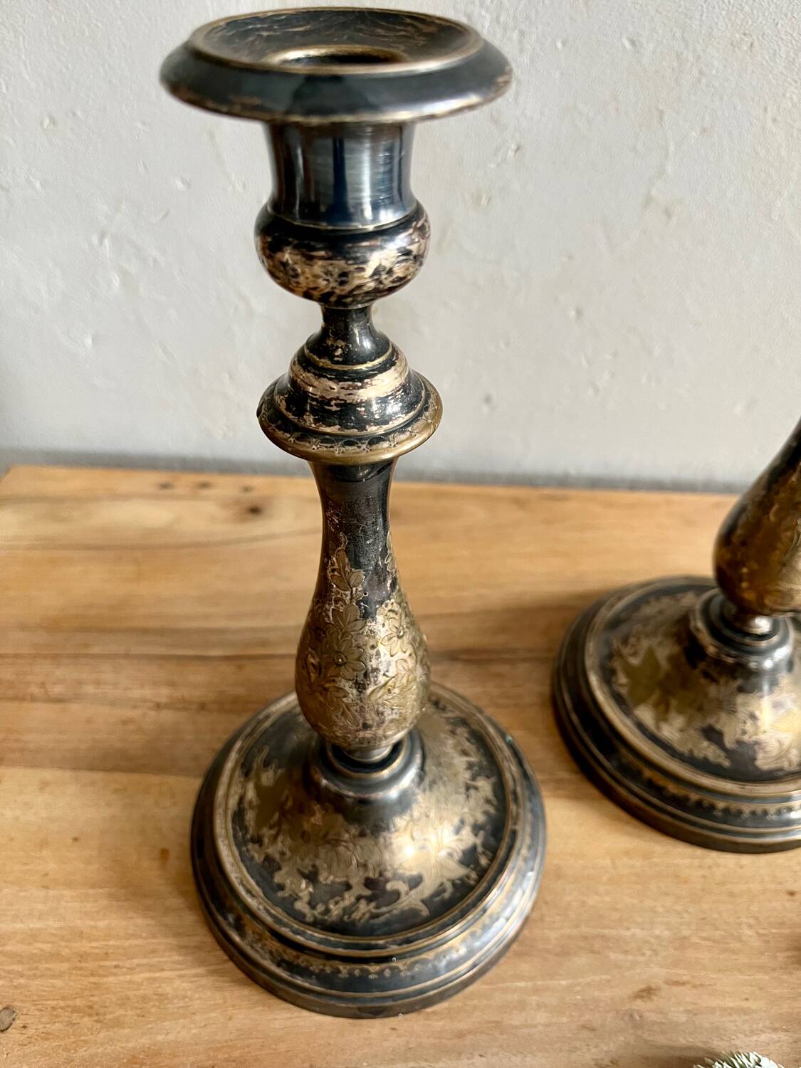 Paire de chandelier