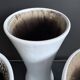 Diabolo vases ceramic West Germany 1960s