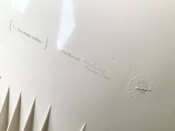 Chaises S par Verner Panton pour Herman Miller Fehlbaum Production, série de 4