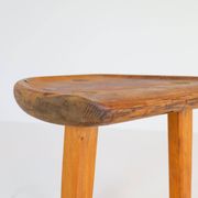 Tabouret suédois en pin, années 1960