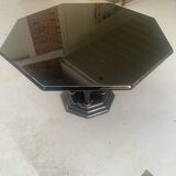 Vintage black lacquered table