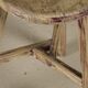 Gong - Tabouret ancien chinois en orme n°2