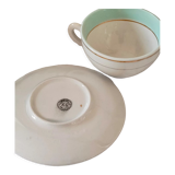 Set of 4 coffee cups with their sub-cups - KG Lunéville