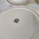 Lot de 6 assiettes plates dépareillées Digoin Sarreguemines et Gien années 30-40