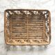 Rattan basket peacock