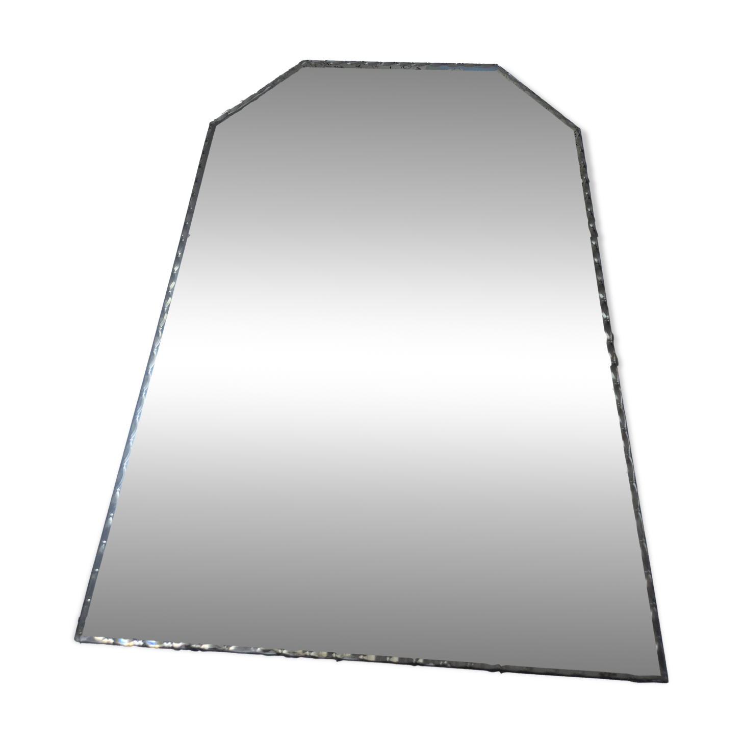 Rare Grand Mirror Vintage 1950 ✨ – Bevelled Edges – 105x69 cm