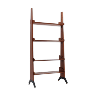 Italian mid century teak bookcase 1950s