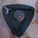 Vintage clock in formica