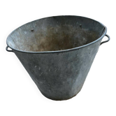 Grosse bassine en zinc 1930