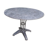 Round metal table