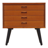 Teak chest of drawers, Danish design, 1970s, production: Denmark