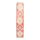 Turkish Classic Red & Cream Vintage Runner Rug, 77x379Cm
