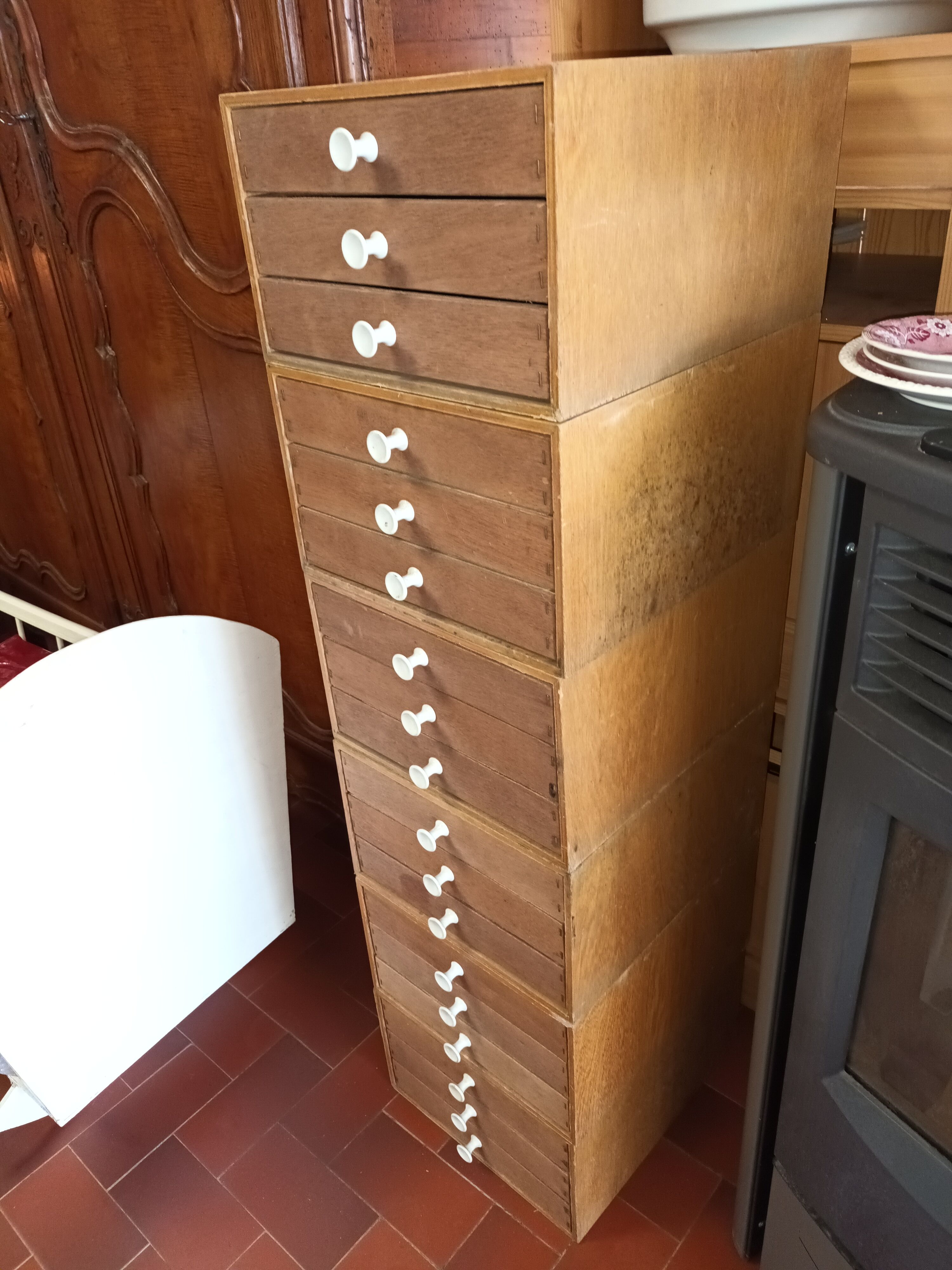 Workshop locker 3 drawers