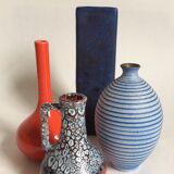 Set of ceramic vases 60s