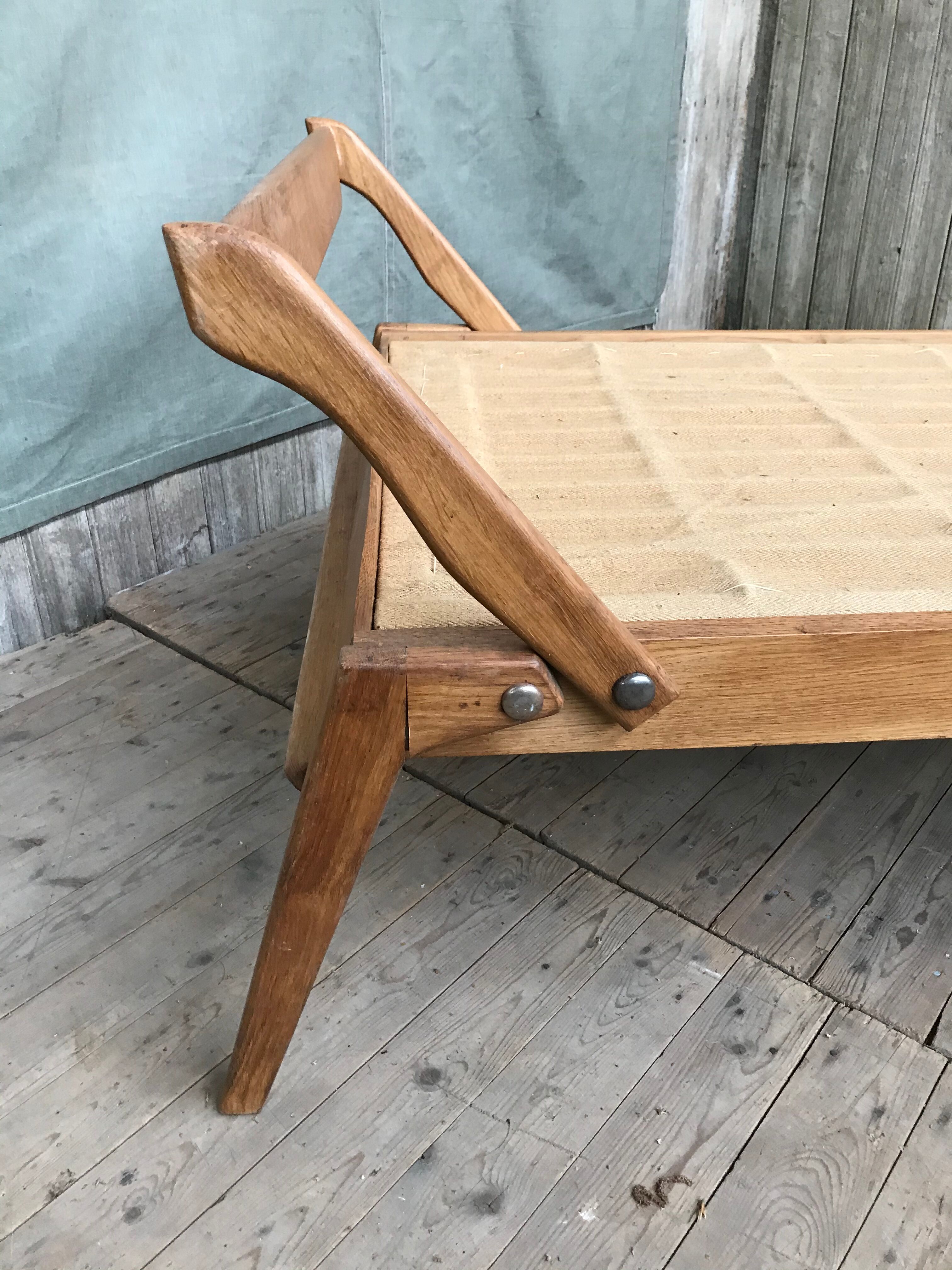 Bed folding a person