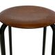 Set of 4 Vintage stools - work stool - Eromes Marko - 60s minimalist design