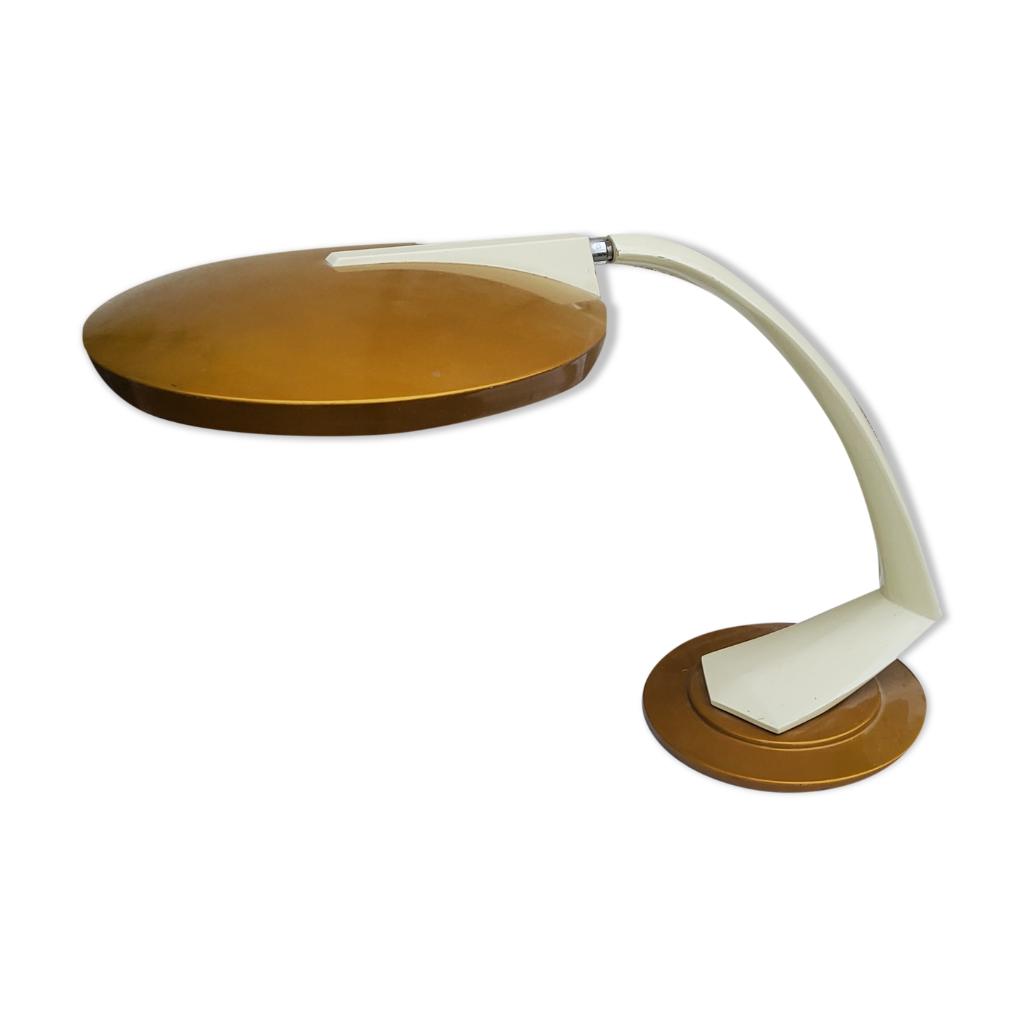 Fase boomerang desk lamp of the 70s