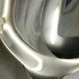 12 silver metal table spoons from Christofle model "Spatours"