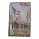 Old watercolor - place de l'étoile 07/17/1919 - pierre vincent galle