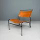 A. A. Dolleman Lounge Chair by Metz & Co, Mid-Century Leather & Metal
