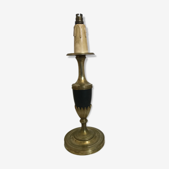 Lampe en bronze doré