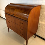 Scandinavian cylinder desk / secretary by Egon Ostergaard circa 1960