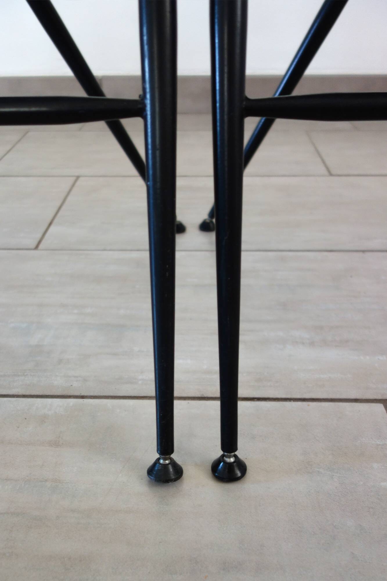 Cinderella folding chair pair by Yamakato, 1980s.