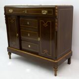 Liberty Italian Thuja Briar and Pink Portugal Marble Twobedside