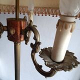 Napoleon III bronze floor lamp