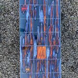 Table basse céramique émaillée 1960