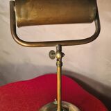 original 1920s articulated brass desk lamp 33x20