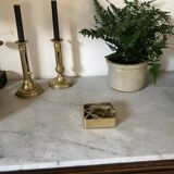 Solid brass ashtray