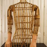 Artisan Rattan Mannequin Bust