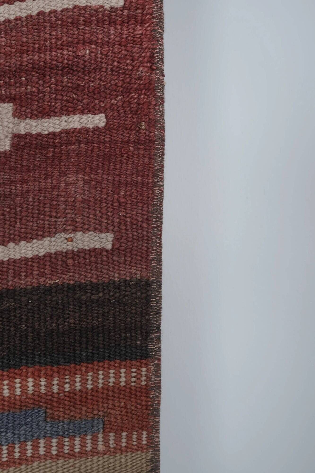 Vintage Turkish hallway rug 75x505 cm