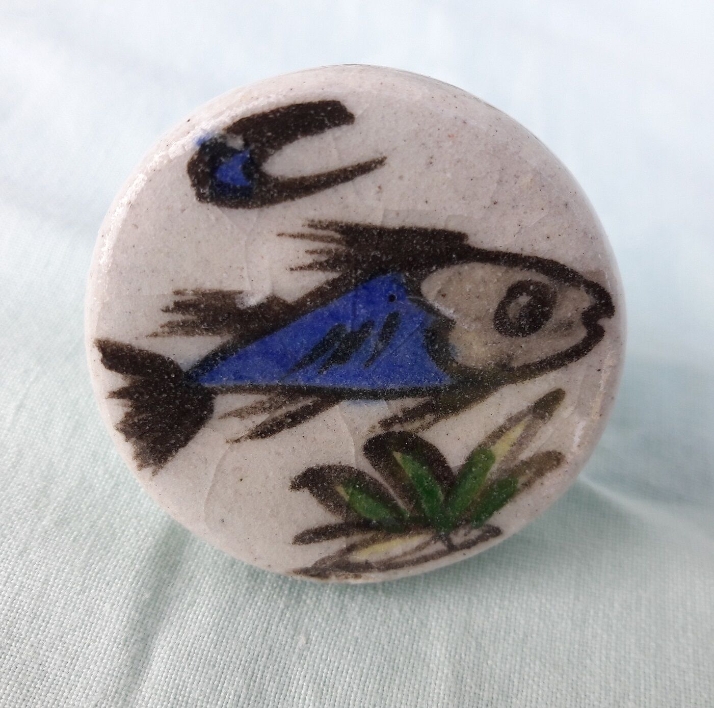 Iznik ceramic bottle bottle