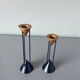 Postmodern candlesticks by Markus Borgens, 1980s, Set of 2