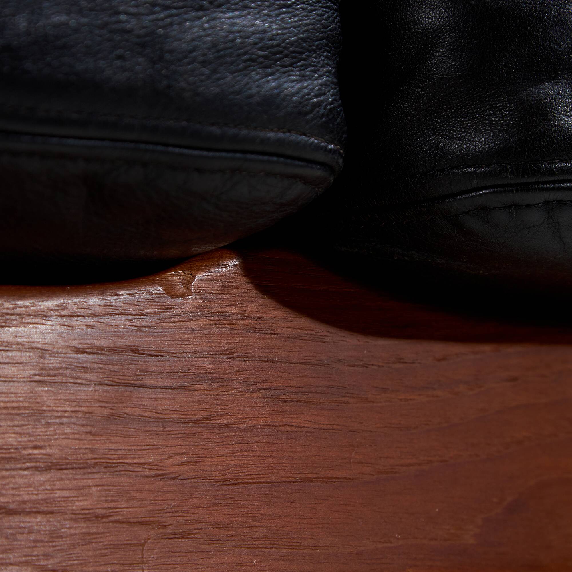 Senator Leather Sofa Set by Ole Wanscher for France & Søn, 1960s, Set of 3 (MK10221)